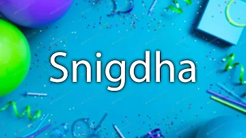 Happy Birthday to Snigdha - Birthday Wish From Birthday Bash