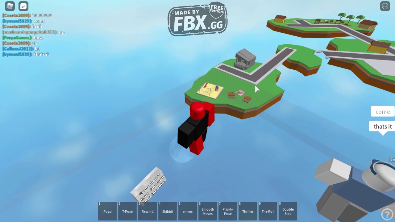 Playing with some people on this R6 gameRoblox YouTube