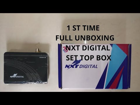 Nxt Digital Setop Box Unboxing