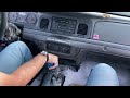 5 speed manual Crown Victoria acceleration