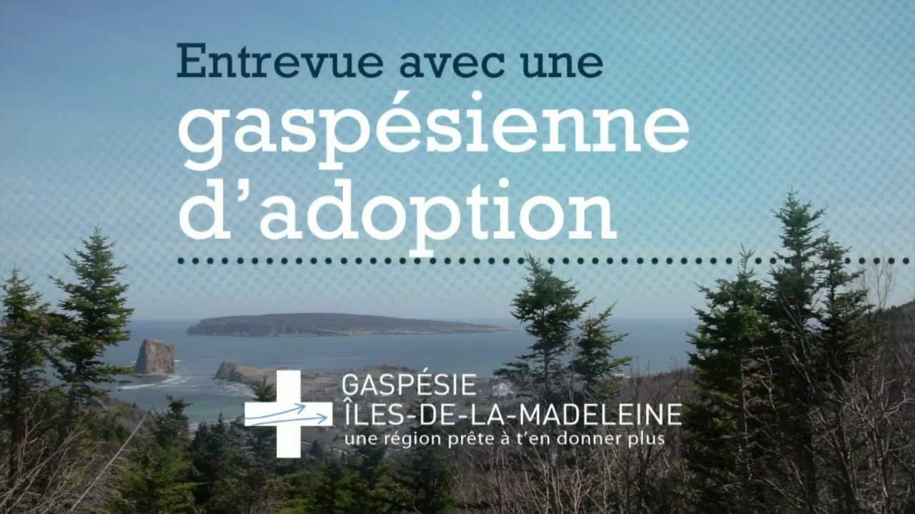 Marie-Eve, une gaspésienne d'adoption installée dans la MRC du Rocher-Percé