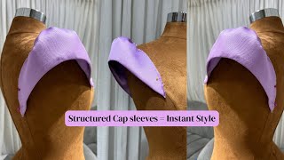 Structured Stylish Cap Sleeves, Not Your Regular One