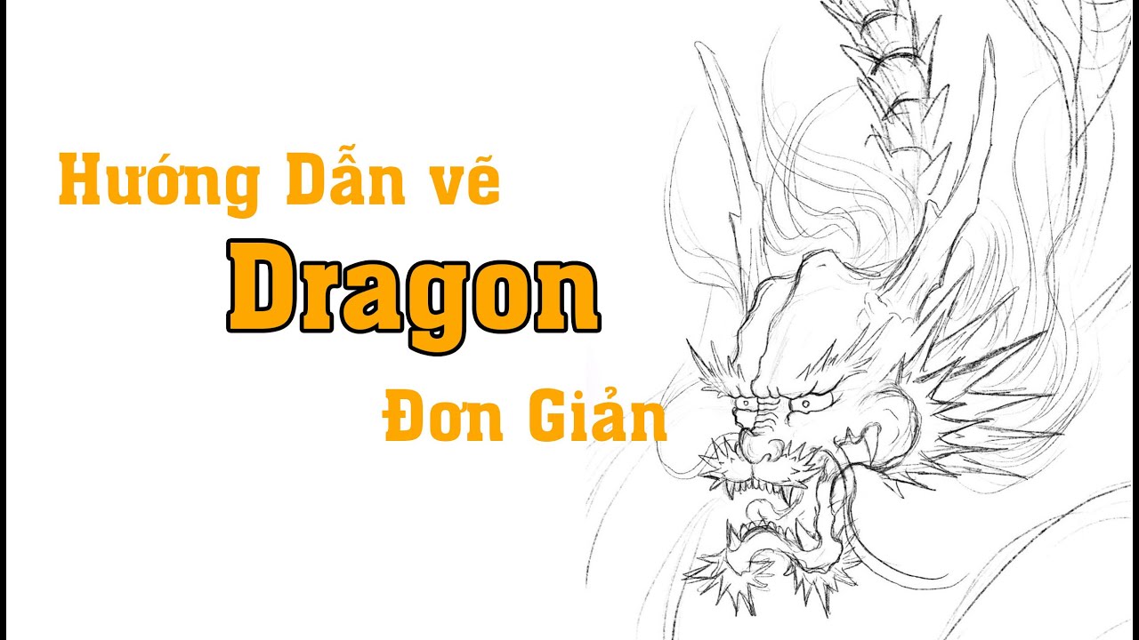 Hướng Dẫn Vẽ Đầu Rồng - Asian Dragon Drawing Tutorial - Phần 1 | Tasu  Studio - Youtube