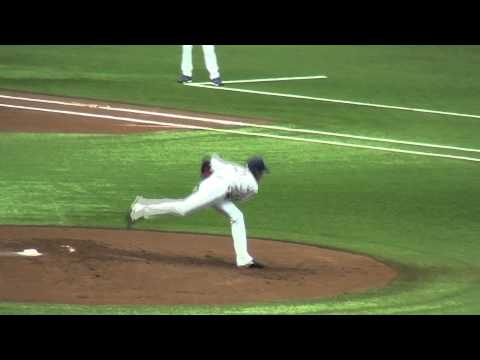 2011年5月21日　西武岸の投球
