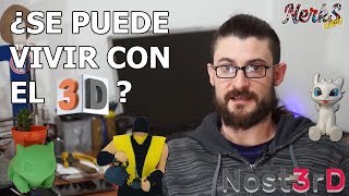 ¿Se puede vivir de las impresiones 3D? Cristian de Nost3rD nos cuenta su experiencia