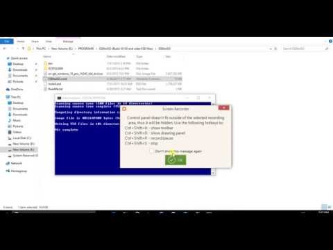 Convert ESD to Wim and ISO