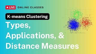 2. K-means Clustering: Types, Applications, and Distance Measures | Machine Learning Algorithms
