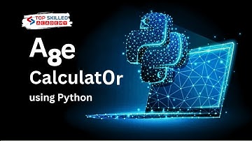 Python Mini Project – Age Calculator (Full Tutorial)