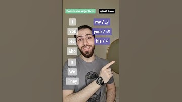 Possessive Adjectives / صفات الملكية