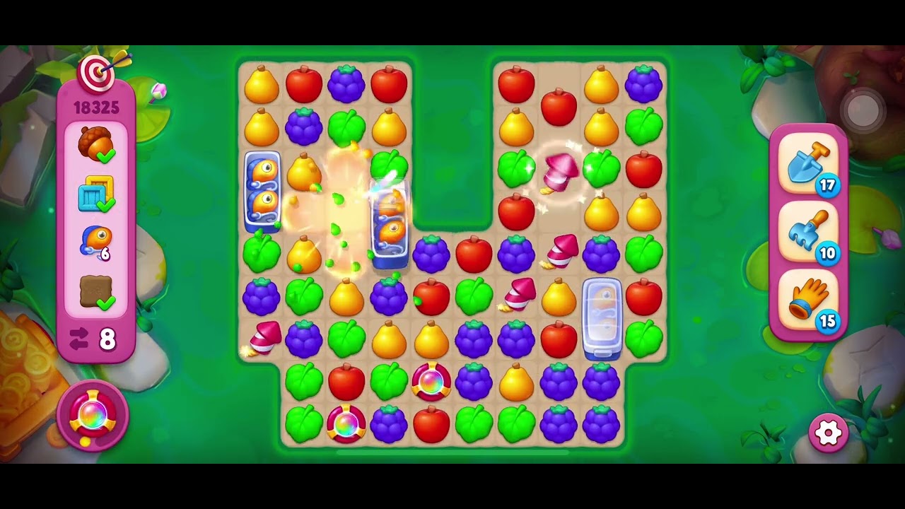 その他 garden scape Gardenscapes Level 18325 (Challenge Level) - YouTube
