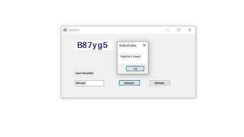 How to Generate a Captcha Code and validate with Textbox- VB.net @mikecodz2821 | #captcha