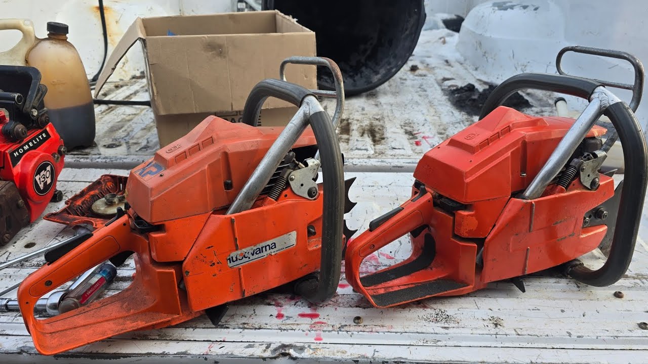 THESE ARE ONE OF MY FAVORITE CHAINSAWS!! - YouTube