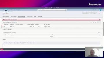 18J - SAP Cloud - Create Purchase Requisition with Cost Center- Single Account Assignment