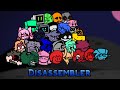 Disassembler, but Every Turn a Different Cover is Used (Friday Night Funkin&#39;)