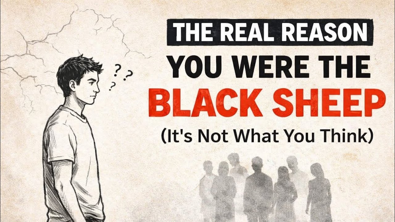 The Real Reason You Were the Black Sheep (It’s Not What You Think)#long#psychology#solitude 