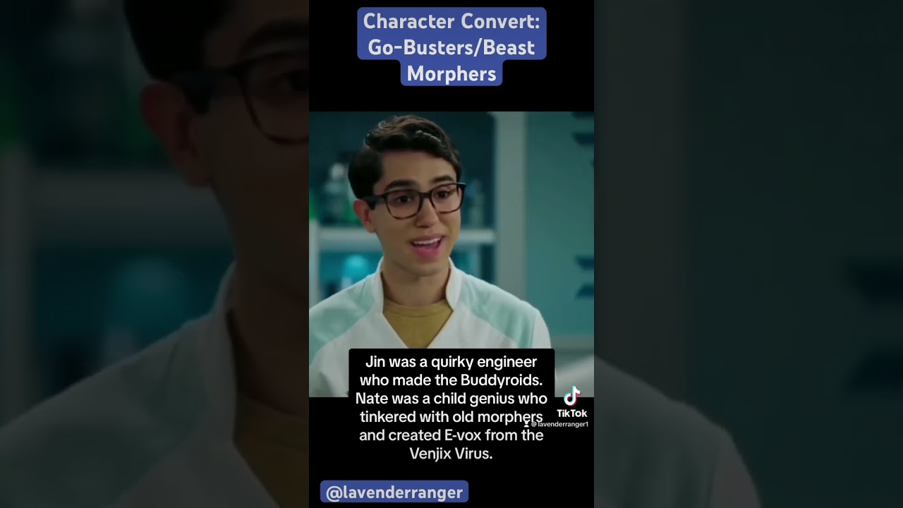 Character convert: Go-Busters / Beast Morphers