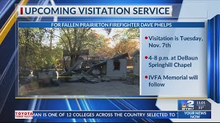 Memorial services announced for fallen Vigo firefighter