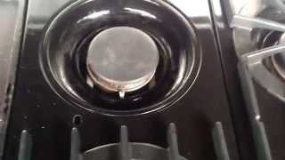 48" Used Viking Range LP Griddle & 6 Burners