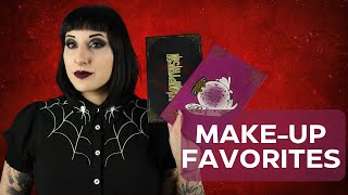 Current makeup favorites - goth makeup