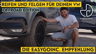 Reifen und Felgenkombi für VW Busse | Die easygoinc. Empfehlung und wichtiges zur ATBereifung