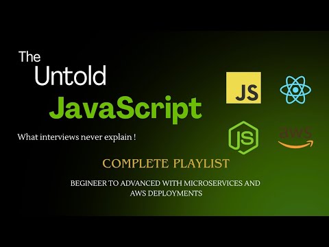 JavaScript | React | Node - The Complete Journey from Beginners to Advanced | All under one roof