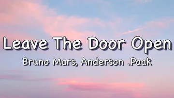 Bruno Mars, Anderson .Paak, Silk Sonic - Leave the Door Open (Lyrics)