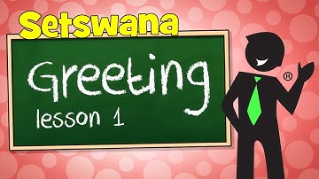 Setswana Greeting 1.2