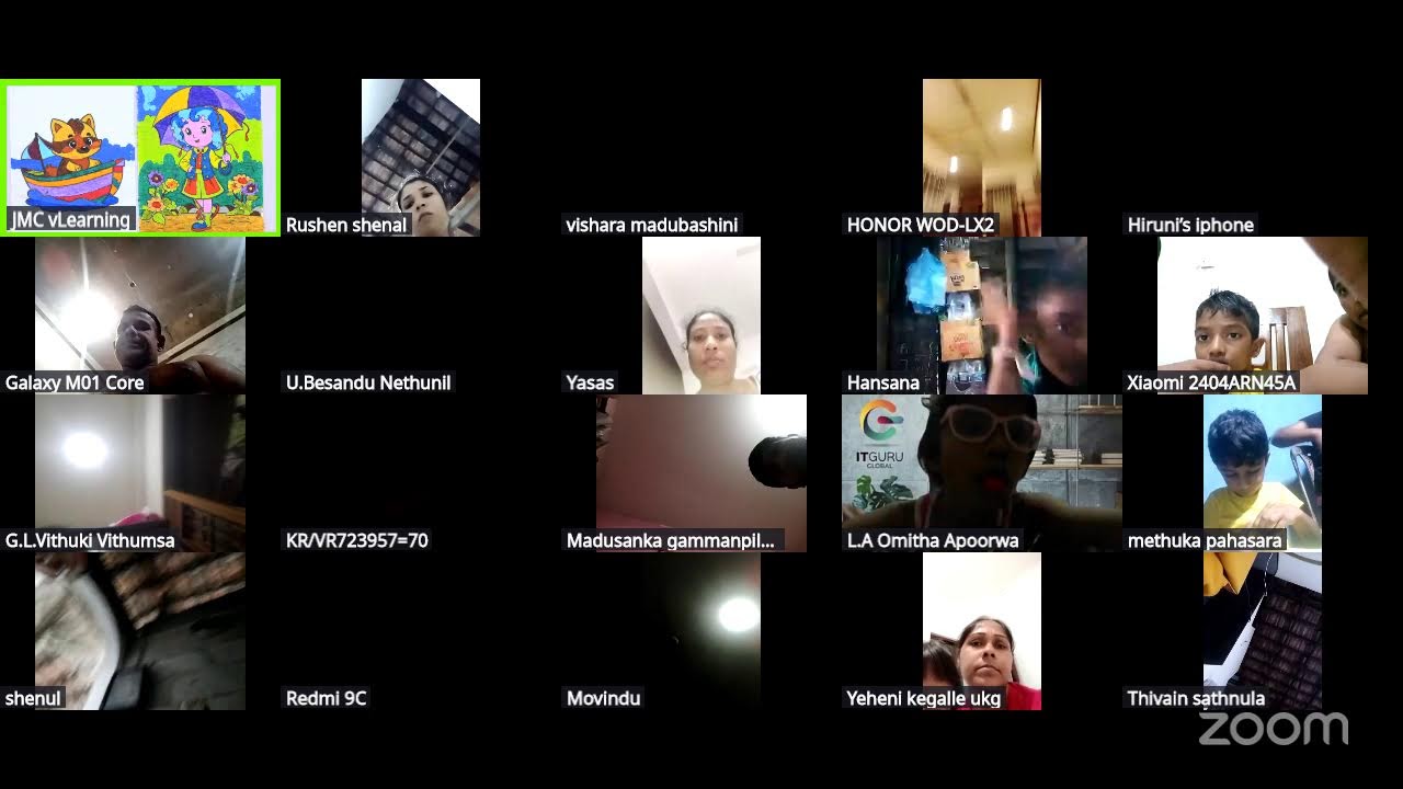 JMC College Art Competition Workshop - Pre School