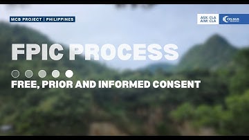 MCB Project receives certification for compliance with FPIC Process