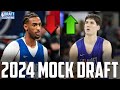 Official 2024 nba mock draft post combine edition