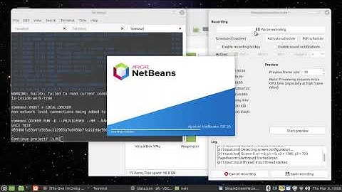 Docker desktop {{ flatpak netbeans fedora }} ide