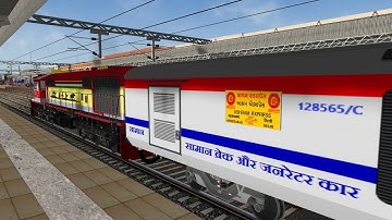Ashram SF Express (PT) In Train Simulator In Open Rails (MSTS)
