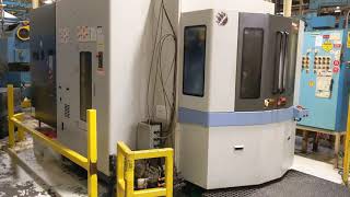 DOOSAN (2014) HC400 4-AXIS TWIN PALLET CNC HORIZONTAL MACHINING CENTER