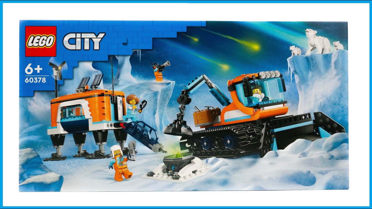 LEGO City Arctic Explorer Truck and Mobile Lab Building Toy Set 60378