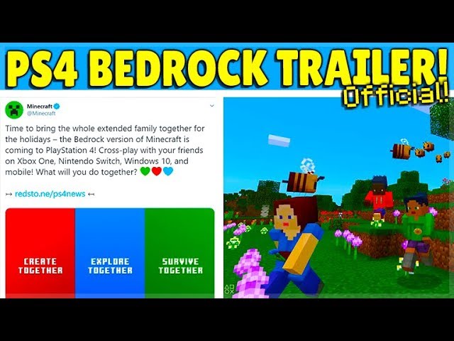 Minecraft PS4 - Everything You NEED To Know Before Bedrock Edition