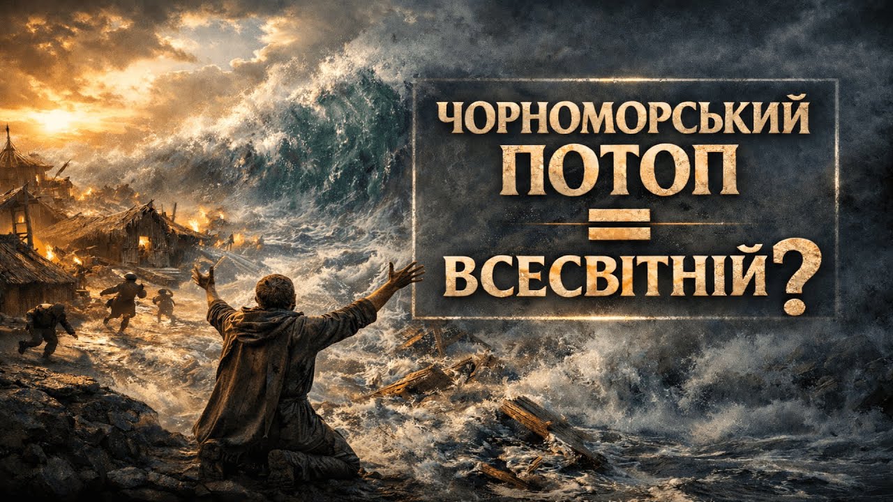 Лекція для сну 🛌: ЧОРНОМОРСЬКИЙ ПОТОП 🌊 — катастрофа, яка могла стати легендою про Всесвітній потоп!