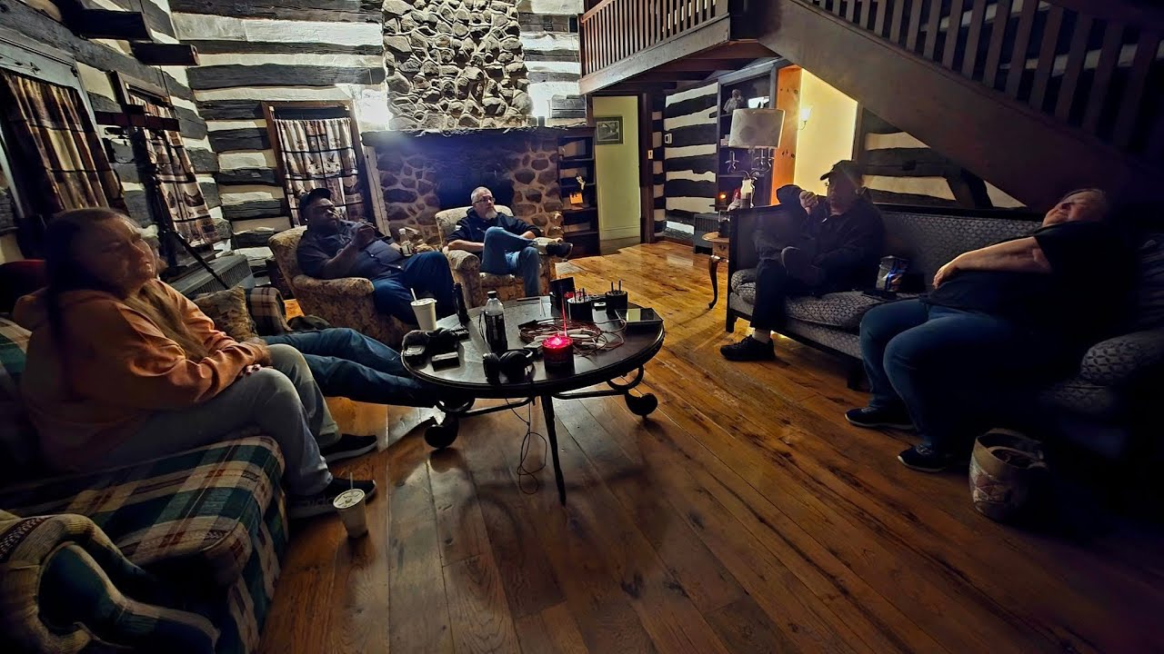 Spirit box session at the Historic Rainworth Lodge in Gettysburg, PA