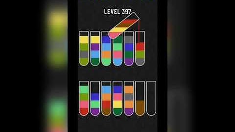 Water sort puzzle level 397