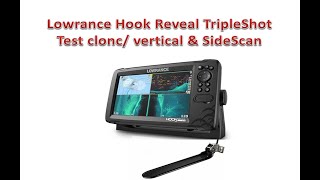 Lowrance Hook Reveal Tripleshot - test clonc si SideScan