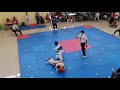 Kyorugi Taekwondo, Tendangan dwi chagi langsung telak, popda SMP, SMA di Pekalongan, Jateng 2021