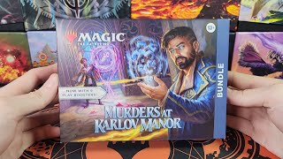 MTG Murders at Karlov Manor Bundle Opening - New Play Boosters!