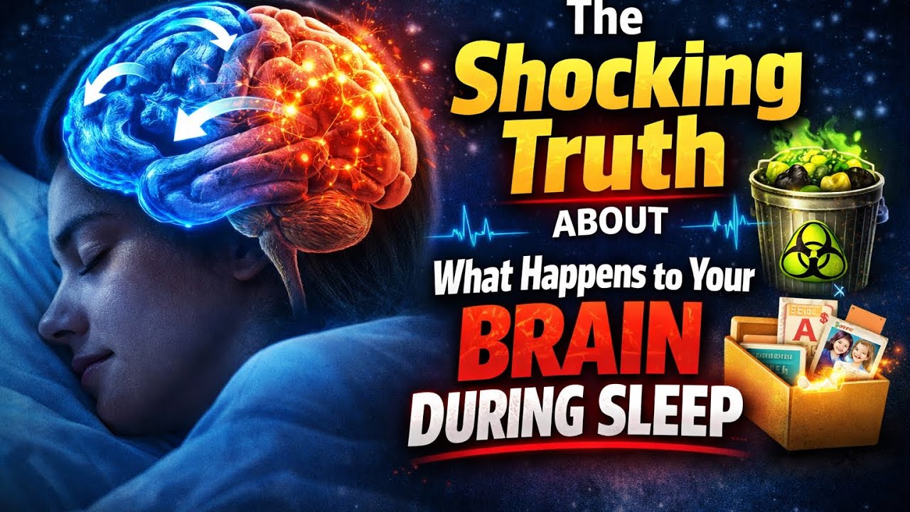The Shocking Truth About What Happens to Your Brain During Sleep - YouTube