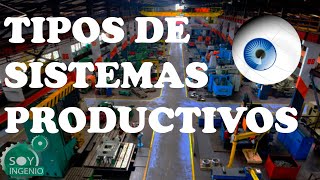 4 TIPOS DE PROCESOS PRODUCTIVOS - EJEMPLOS (Aprende fácil y rápido)