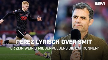 🙌 KENNETH PEREZ prijst KEES SMIT de hemel in: "Dit zie je bijna niet in de Eredivisie"