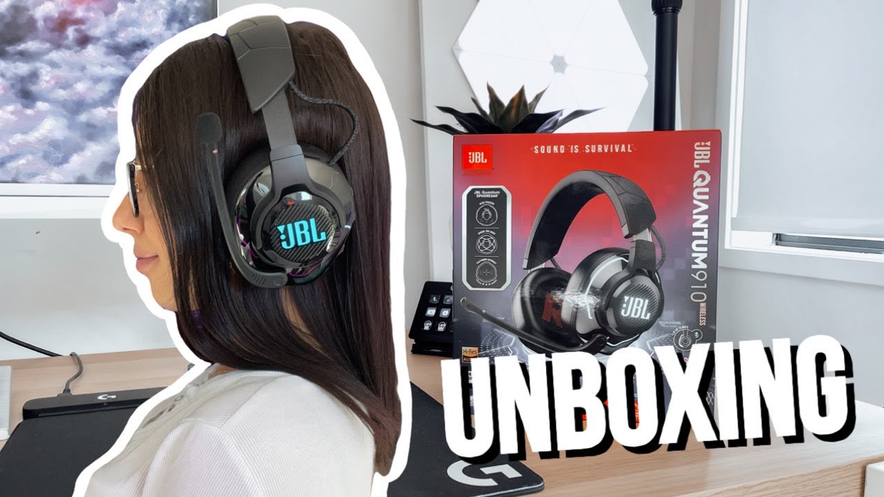 JBL Quantum 910 Headset Unboxing 