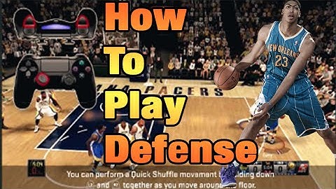 NBA 2k15 Tutorial | How To Play Defense, Block, Steal, and More Ft. Anthony Davis!