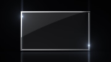 Metal plate chrome intro title frame border digital animated background video , Copyright FREE video