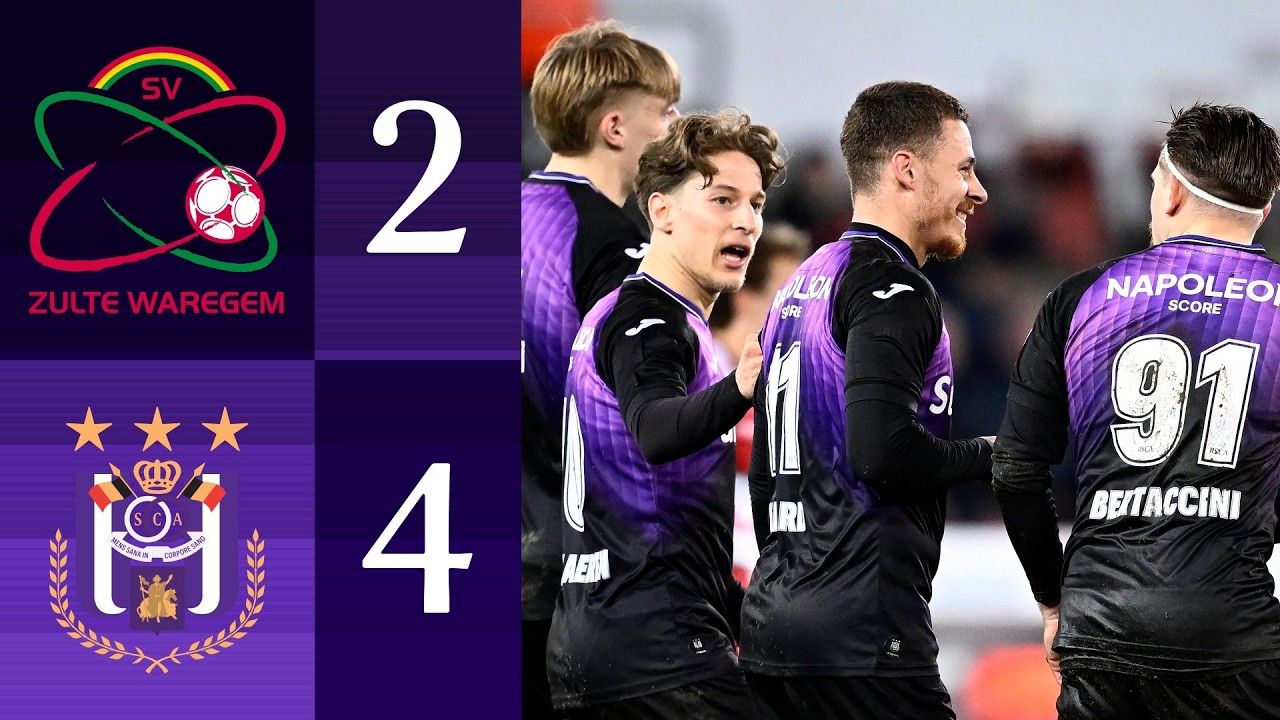 (FR) HIGHLIGHTS : Zulte Waregem - RSC Anderlecht | 2025-2026