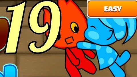 Redboy and Bluegirl Level 19 Easy In Light Temp Maze Android Walkthrough