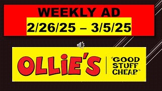 OLLIES BARGAIN WEEKLY AD 2/26/25 - 3/5/25